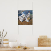 Poster Sorolla - Promenade le long de la côte (Cuisine)