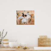 Poster Sorolla - Sous L'Awning, Plage À Zarauz (Cuisine)