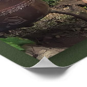 Poster Soros Dans L'Affiche Secrète Du Jardin (Coin)