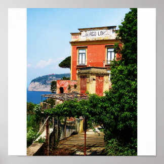 Poster Sorrento, Italie