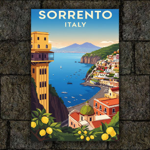Poster Sorrento, Italie : Une collection d'affiches Vinta