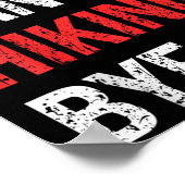 Poster Sorry Can't Hiking Bye Retro Hiking Lovers (Coin)