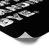 Poster Sorry Can't Sanding Bye - Funny Woodworking Carpen (Coin)