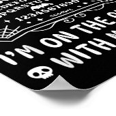 Poster Sorry Can't Talk On The Phone With My Mom Funny Bo (Coin)