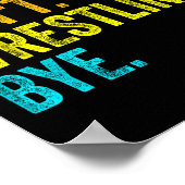 Poster Sorry Can't Wrestling Bye Teacher Student Funny Wr (Coin)