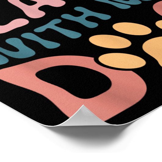 Poster Sorry I Can't I Have Plans With My Dog  (Coin)