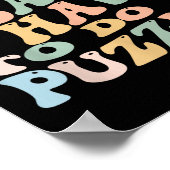 Poster Sorry I Can't I Have To Do Puzzle Womens Humor Puz (Coin)