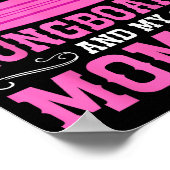 Poster Sorry I Only Love My Longboard And My Momma Funny  (Coin)