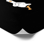 Poster Sorry I'm Late Funny Goose Christian Bible Verse F (Coin)