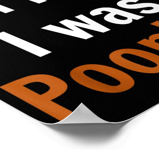 Poster Sorry I'm Late I Was Ong  (Coin)