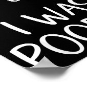 Poster Sorry I'm Late I Was Ong  (Coin)