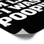 Poster Sorry I'm Late I Was Ong  (Coin)