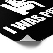 Poster Sorry I'm Late I Was Ong Funny Sayings  (Coin)