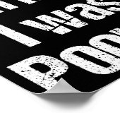 Poster Sorry I'm Late I Was Ong Retro Funny Saying Humor  (Coin)