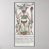 Poster Sort, carte tarot, français (Devant)