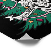 Poster Sorta Effrayant Sorta Joyeux Noël (Coin)