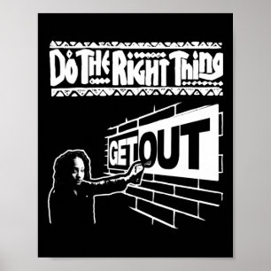 Poster Sortez...268 Sticker