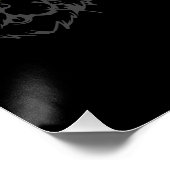 Poster Sortez ! Chat drôle (Coin)