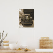 Poster Sortez de Dodge - Photo de chien (Cuisine)