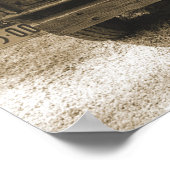 Poster Sortez de Dodge - Photo de chien (Coin)