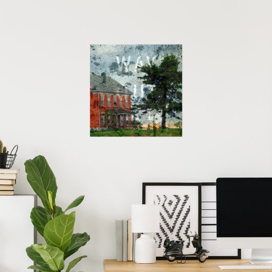 Poster Sortez de là (Bureau à domicile)