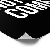 Poster Sortez De Votre Zone De Confort (Coin)