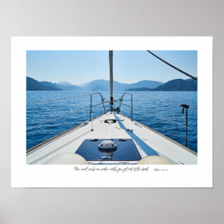 Poster "Sortez du bateau"