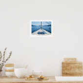 Poster "Sortez du bateau" (Cuisine)