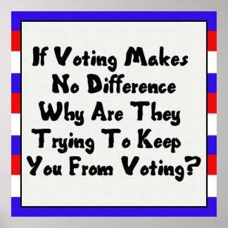 POSTER SORTEZ LE VOTE