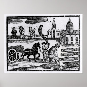 Poster Sortez votre mort, la grande peste de 1665