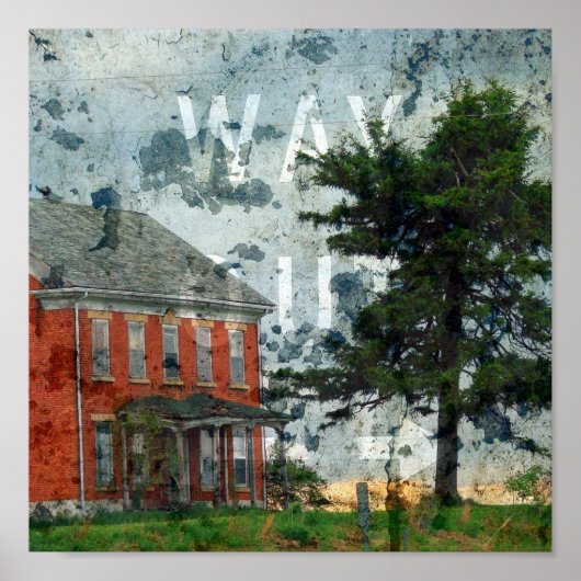 Poster Sortez-Y Petit Carré (Devant)