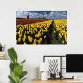 Poster Sortie Dans Les Champs Tulip (Bureau à domicile)