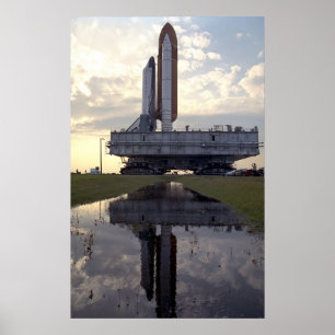 Poster Sortie de navette spatiale Columbia (STS-55)