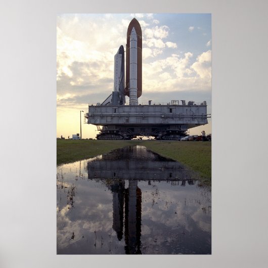 Poster Sortie de navette spatiale Columbia (STS-55) (Devant)