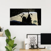 Poster Sortie des paquets du système de livraison des con (Bureau à domicile)