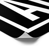 POSTER SORTIE DROITE ... AJOUTEZ VOTRE MÉME PERSONNALISAB (Coin)