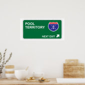 Poster Sortie du pool suivante (Cuisine)