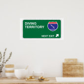 Poster Sortie suivante de plongée (Cuisine)