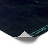 Poster Sortilège Harry Potter | Graphique Wingardium Levi (Coin)