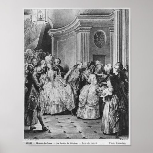 Poster Sortir de l'Opéra (Devant)