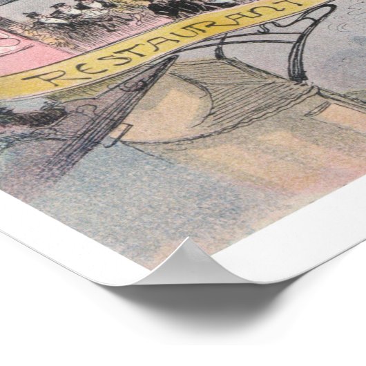 Poster Sortir de l'Opéra en 2000 (Coin)