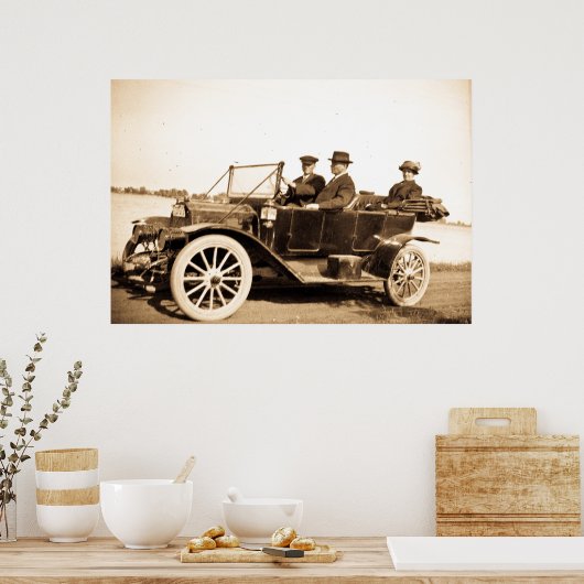 Poster Sortir pour une rotation (Cuisine)