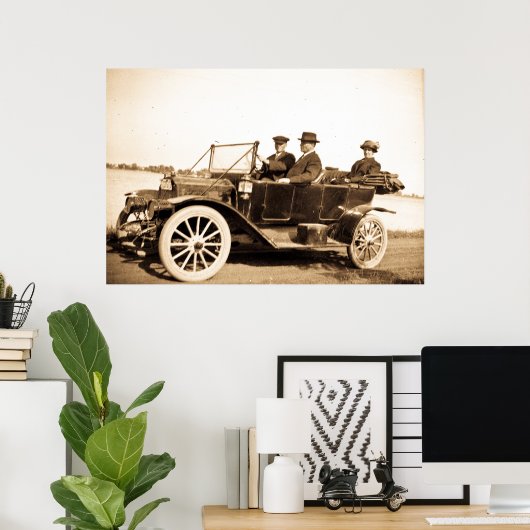 Poster Sortir pour une rotation (Bureau à domicile)