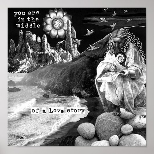 Poster SOS Vous êtes au milieu d'une histoire d'amour (Devant)