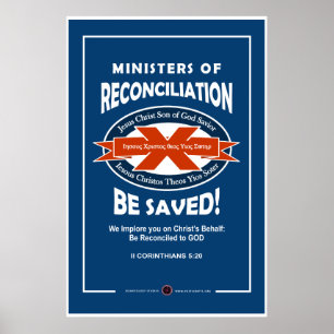 Poster Sotériologie - Ministres de la réconciliation