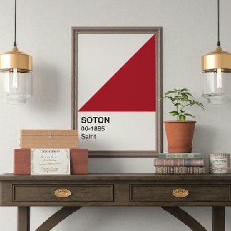 Poster Soton Saint - Largeur totale
