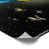 Poster Soucoupe ambulante (affiche) (Coin)