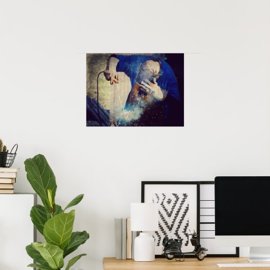 Poster Soudage (Bureau à domicile)