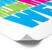 Poster Soudage coloré (Coin)