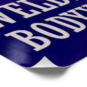 Poster Soudage, Riveting Bodywork & Trueing (Coin)